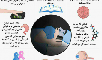 مضررات استفاده از گوشی تلفن همراه در رختخواب و قبل از خواب