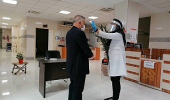 غربالگری و پایش کارکنان توسط مرکز بهداشت و درمان دانشگاه
