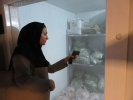 بازدید کارشناسان ایمنی و بهداشت مرکز از آشپزخانه خوابگاه شهید مطهری