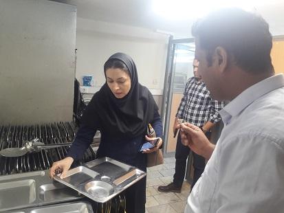 بازدید کارشناسان ایمنی و بهداشت از اماکن دانشگاه