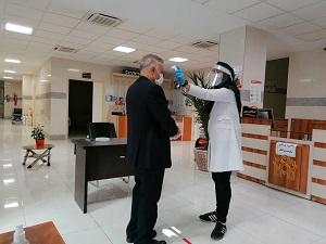 غربالگری و پایش کارکنان توسط مرکز بهداشت و درمان دانشگاه